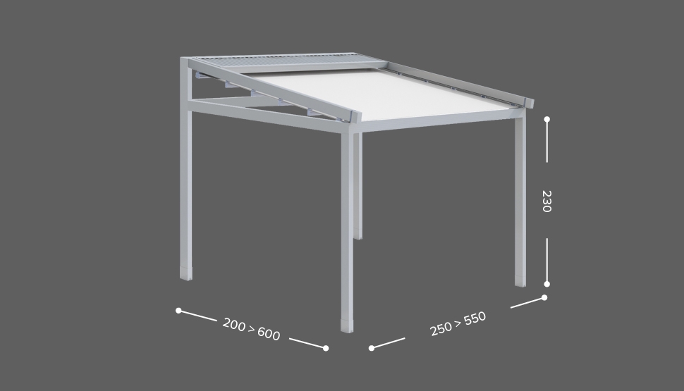 VIVA PAVILION - Samostoječa - 1 modulna